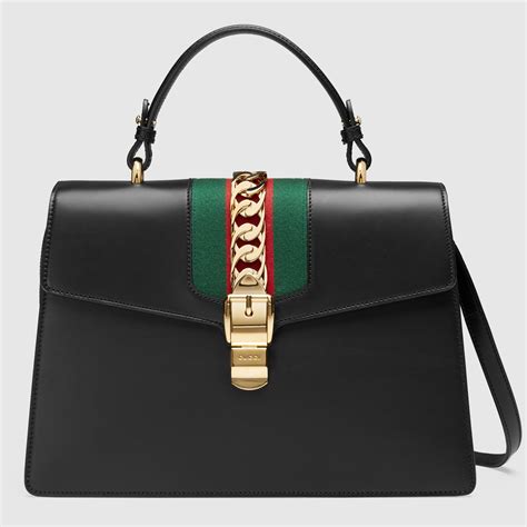 gucci sylvie top handle